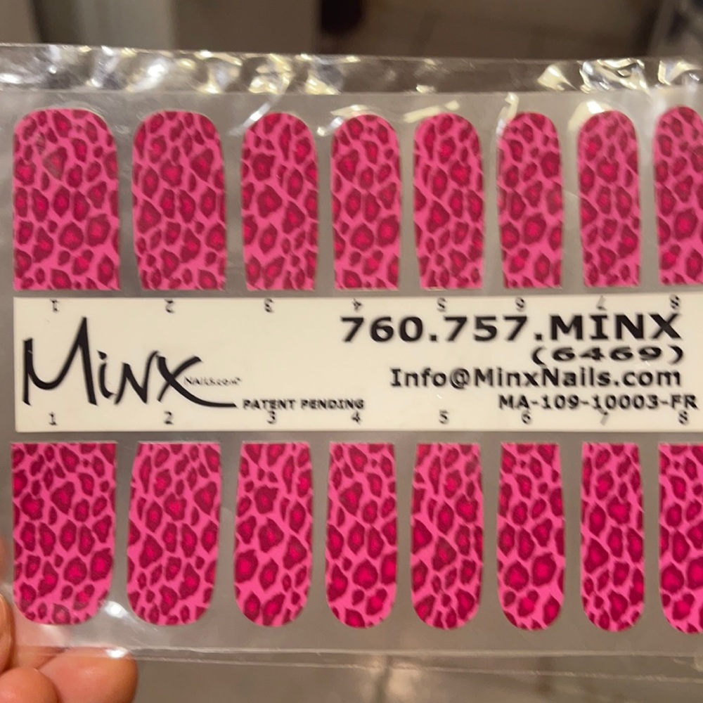 Minx nail skins